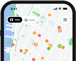 Stories app preview on phone